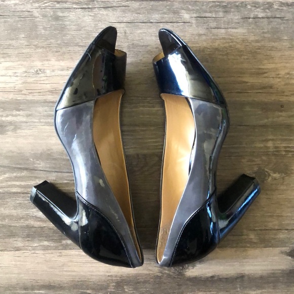 Mootsies Tootsies Shoes - Mootsie Tootsie PeepToe Heels 10